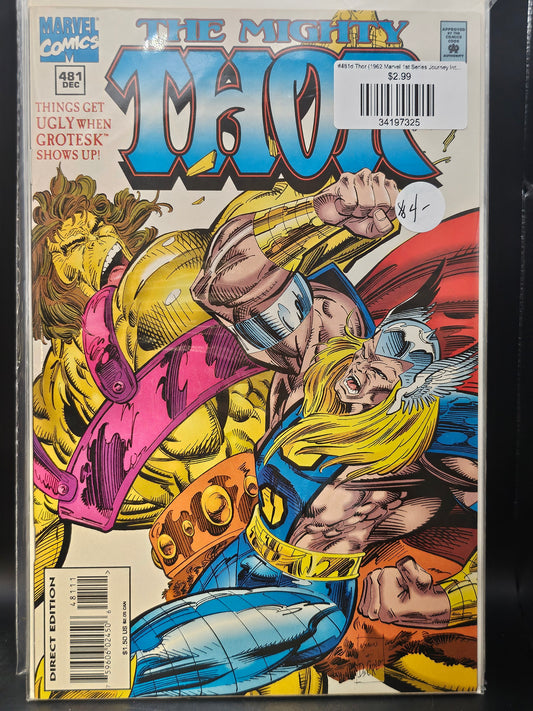 #481d Thor (1962 Marvel 1st Series Journey Into Mystery)