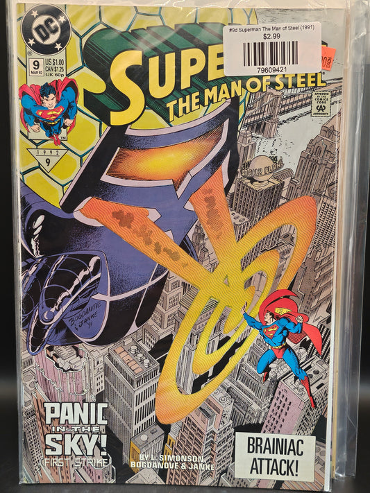 #9d Superman The Man of Steel (1991)