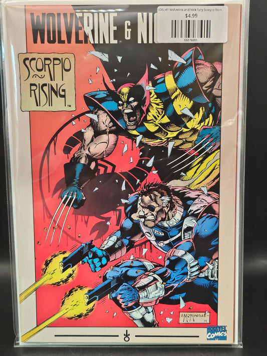(OS) #1 Wolverine and Nick Fury Scorpio Rising (1994)