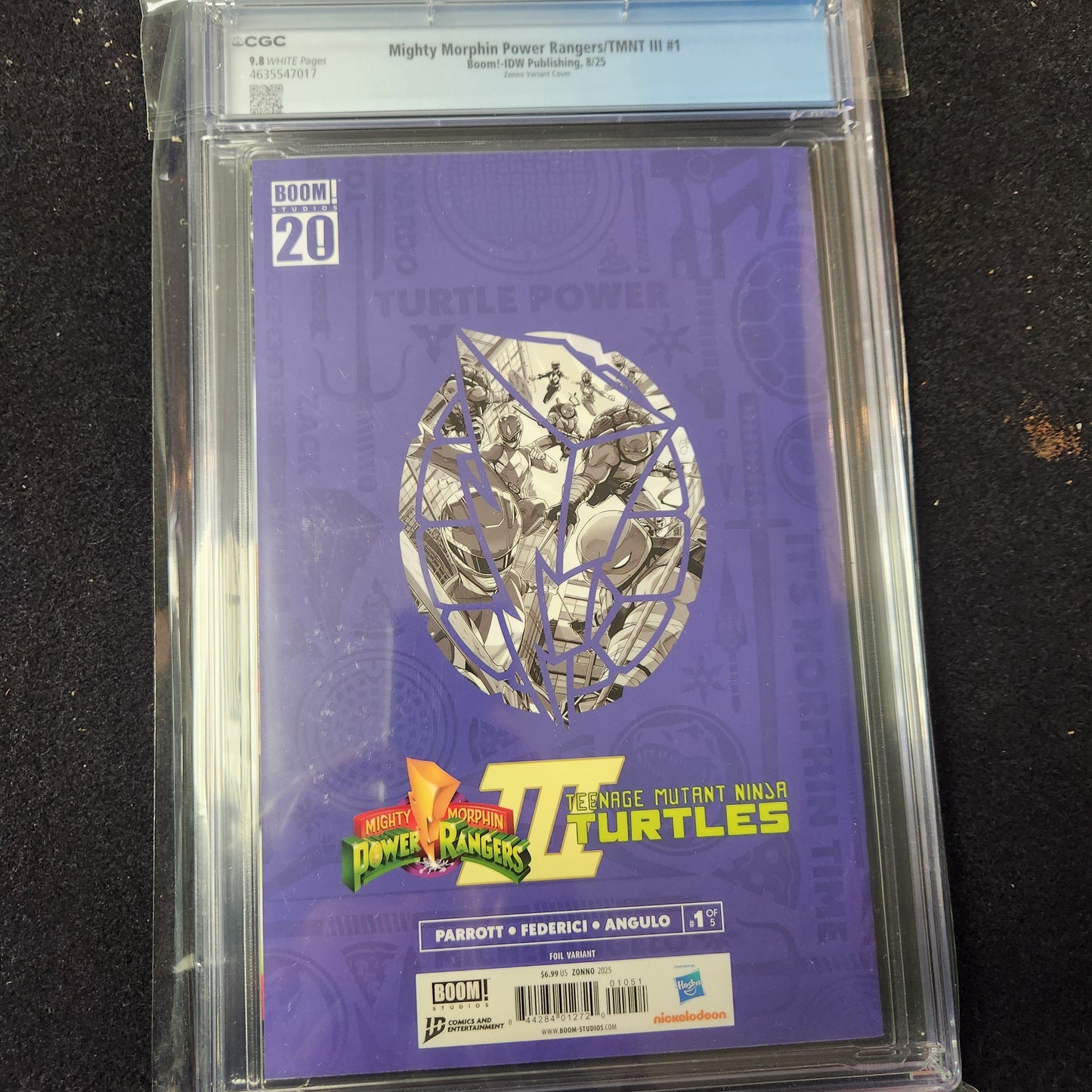Mighty Morphin Power Rangers / TMNT III Slab #1 (2025)
