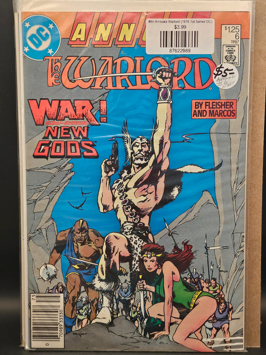 #6n Annuals Warlord (1976 1st Series DC)