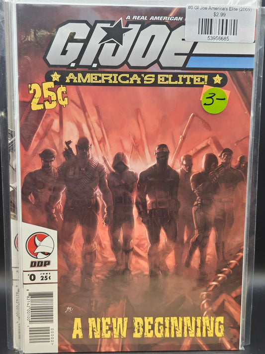 #0 GI Joe America's Elite (2005)