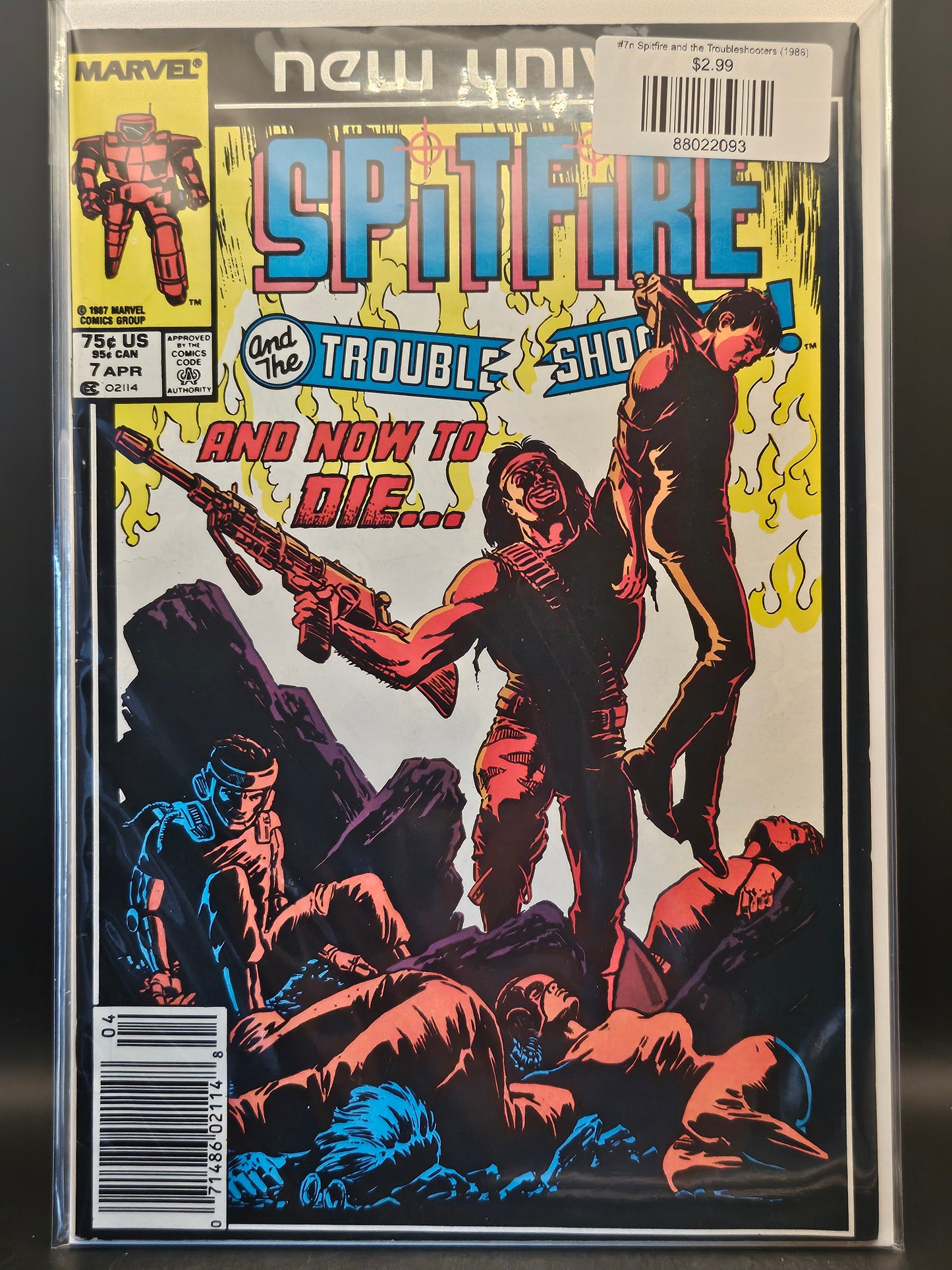 #7n Spitfire and the Troubleshooters (1986)