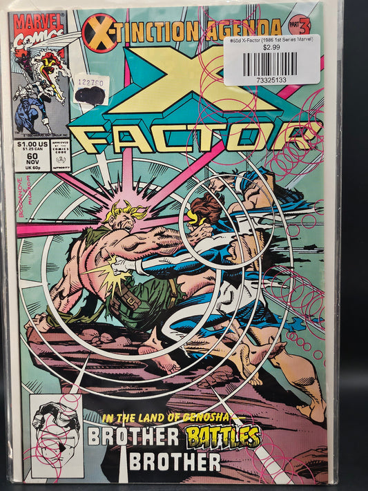 #60d X-Factor (1986 1st Series Marvel)