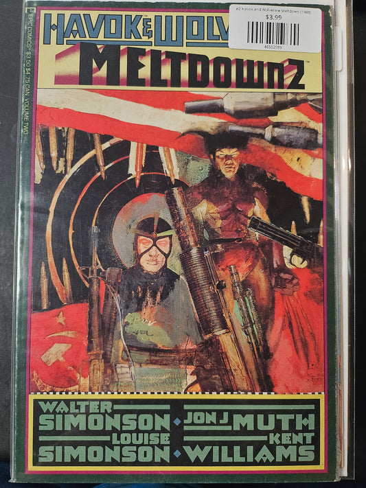 #2 Havok and Wolverine Meltdown (1988)