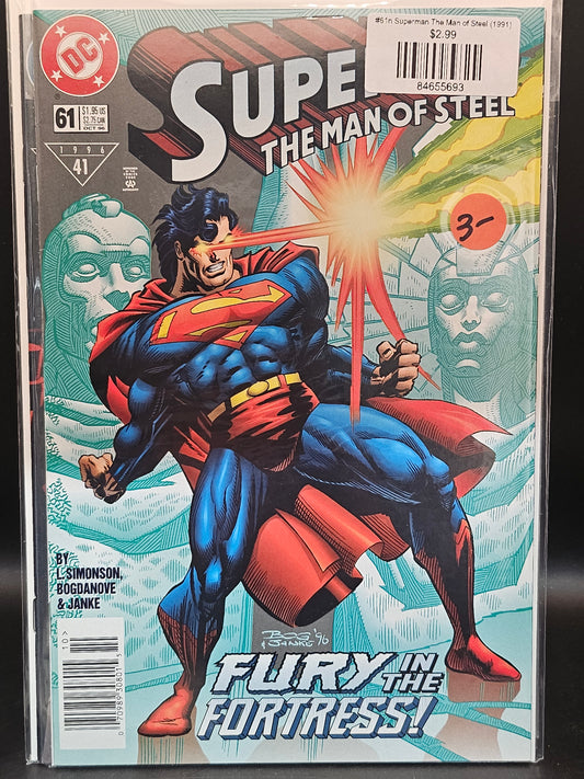 #61n Superman The Man of Steel (1991)