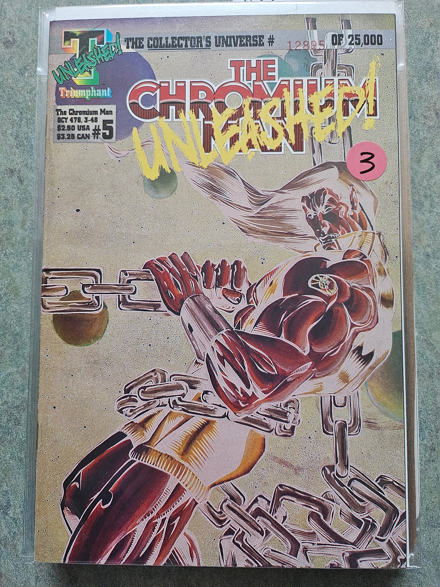 118.102 – Chromium Man - #5 -1993-94