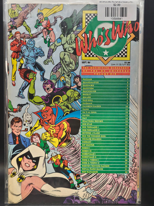 #19 Who's Who The Definitive Directory of the DC Universe (1985)