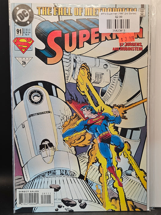 #91d Superman (1987 2nd Series)