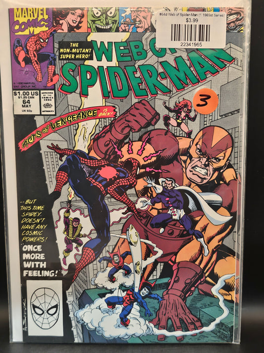 #64d Web of Spider-Man (1985 1st Series)