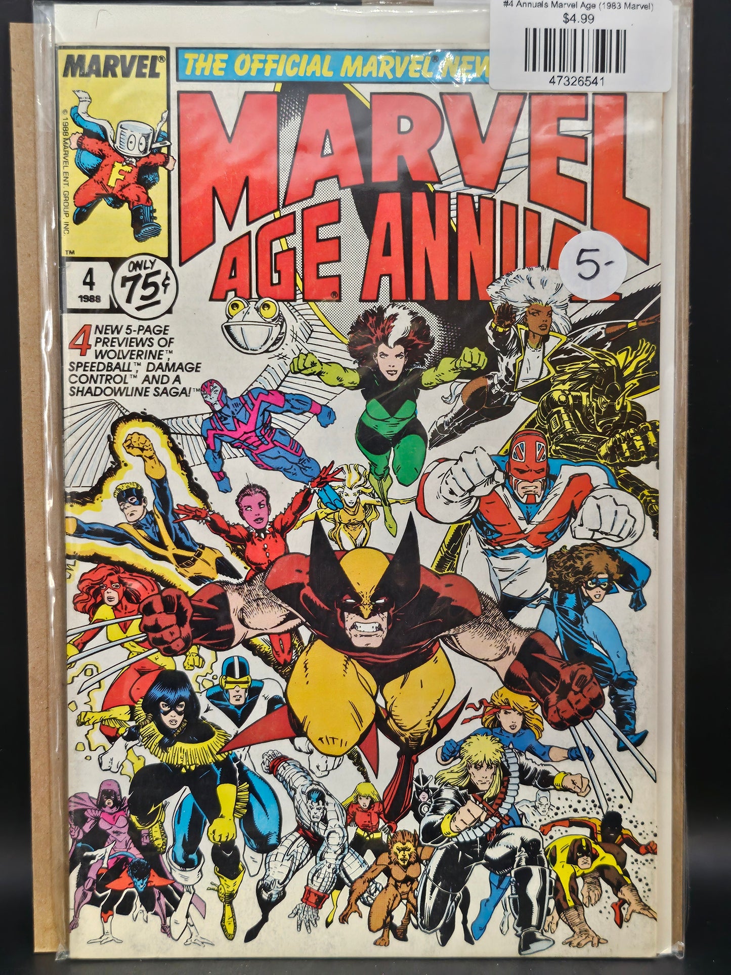 #4 Annuals Marvel Age (1983 Marvel)