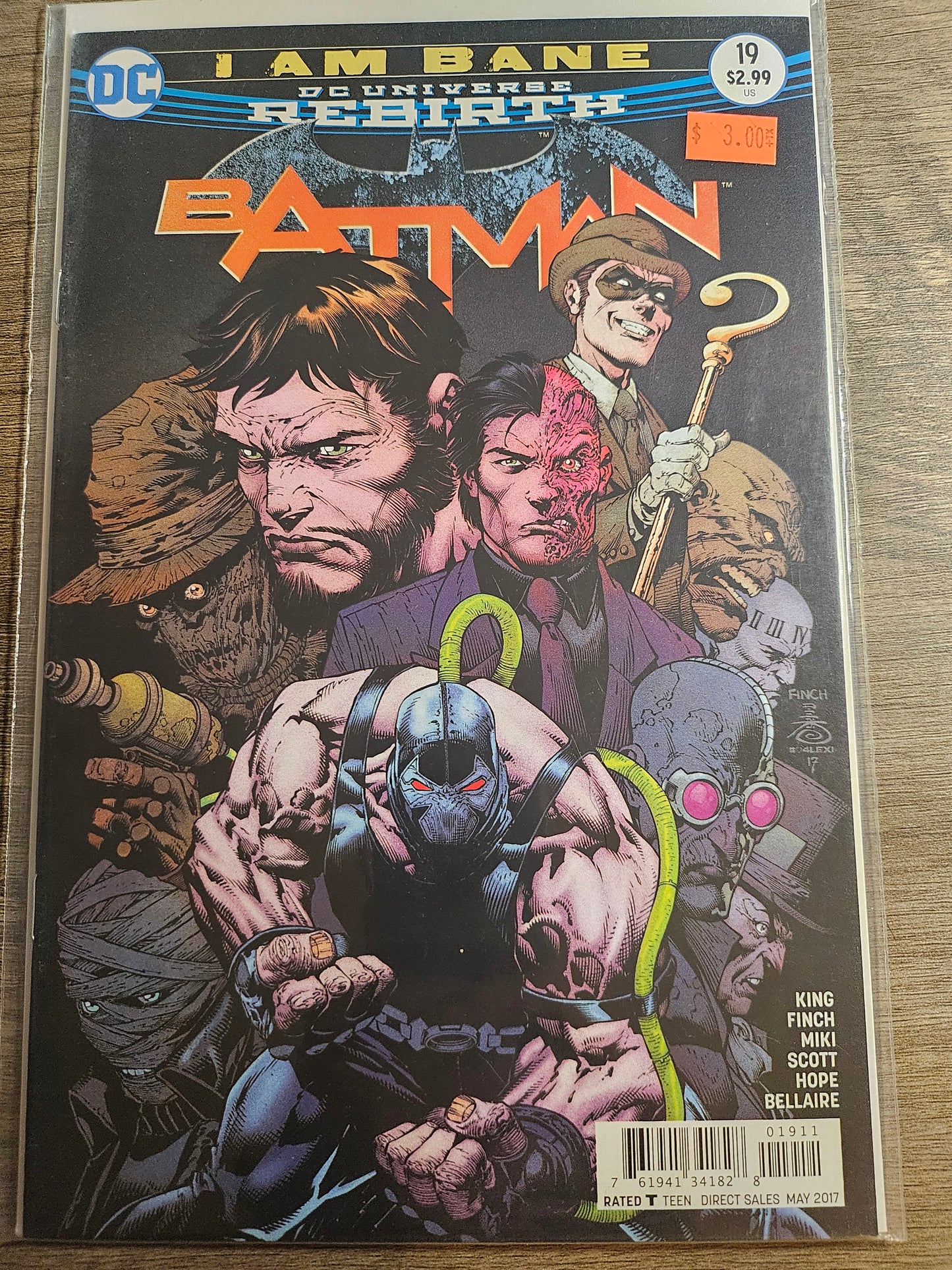 Batman – DC Comics – (2016–2026) – Volume 3 – #19 - Cover A