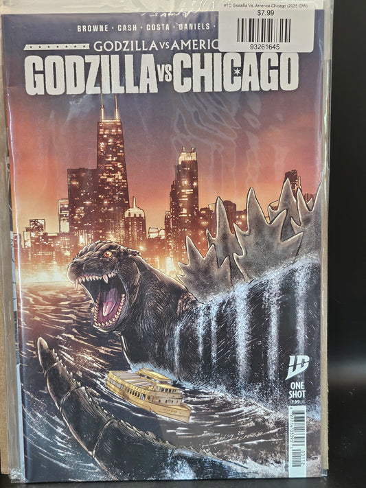 #1C Godzilla Vs. America Chicago (2025 IDW)