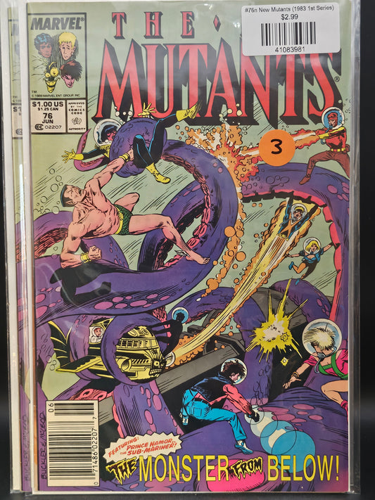 #76n New Mutants (1983 1st Series)
