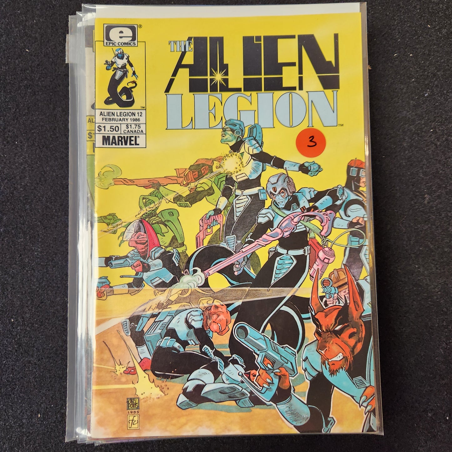 Alien Legion – Marvel / Epic Comics – 1984–1987 – Volume 1 – #12