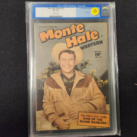 Fawcett Monte Halle Western Slab #33