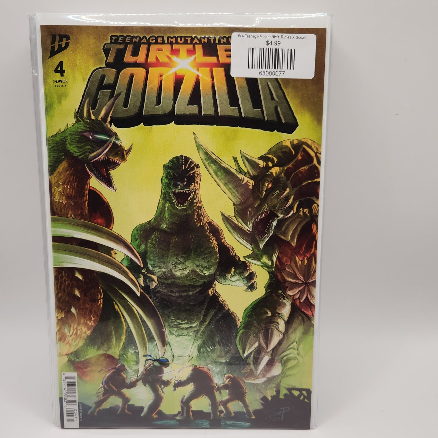#4A Teenage Mutant Ninja Turtles X Godzilla (2025 IDW)