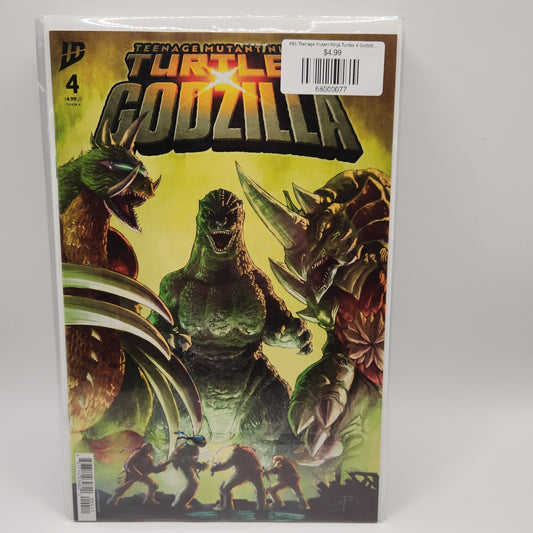 #4A Teenage Mutant Ninja Turtles X Godzilla (2025 IDW)