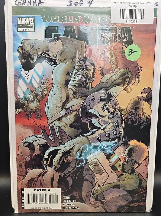 #3 World War Hulk Gamma Corps (2007)
