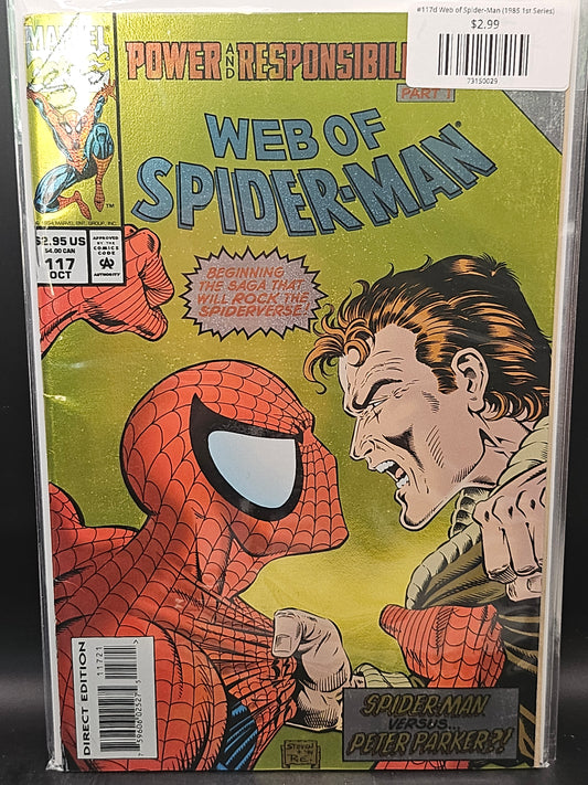 #117d Web of Spider-Man (1985 1st Series)