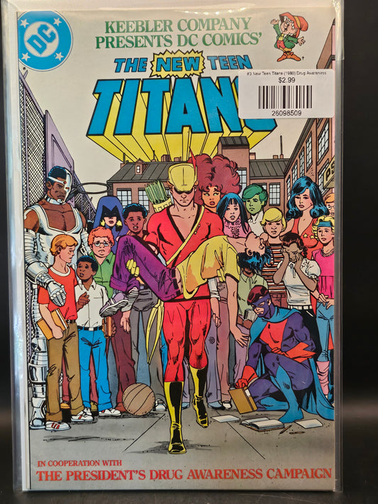 #3 New Teen Titans (1980) Drug Awareness