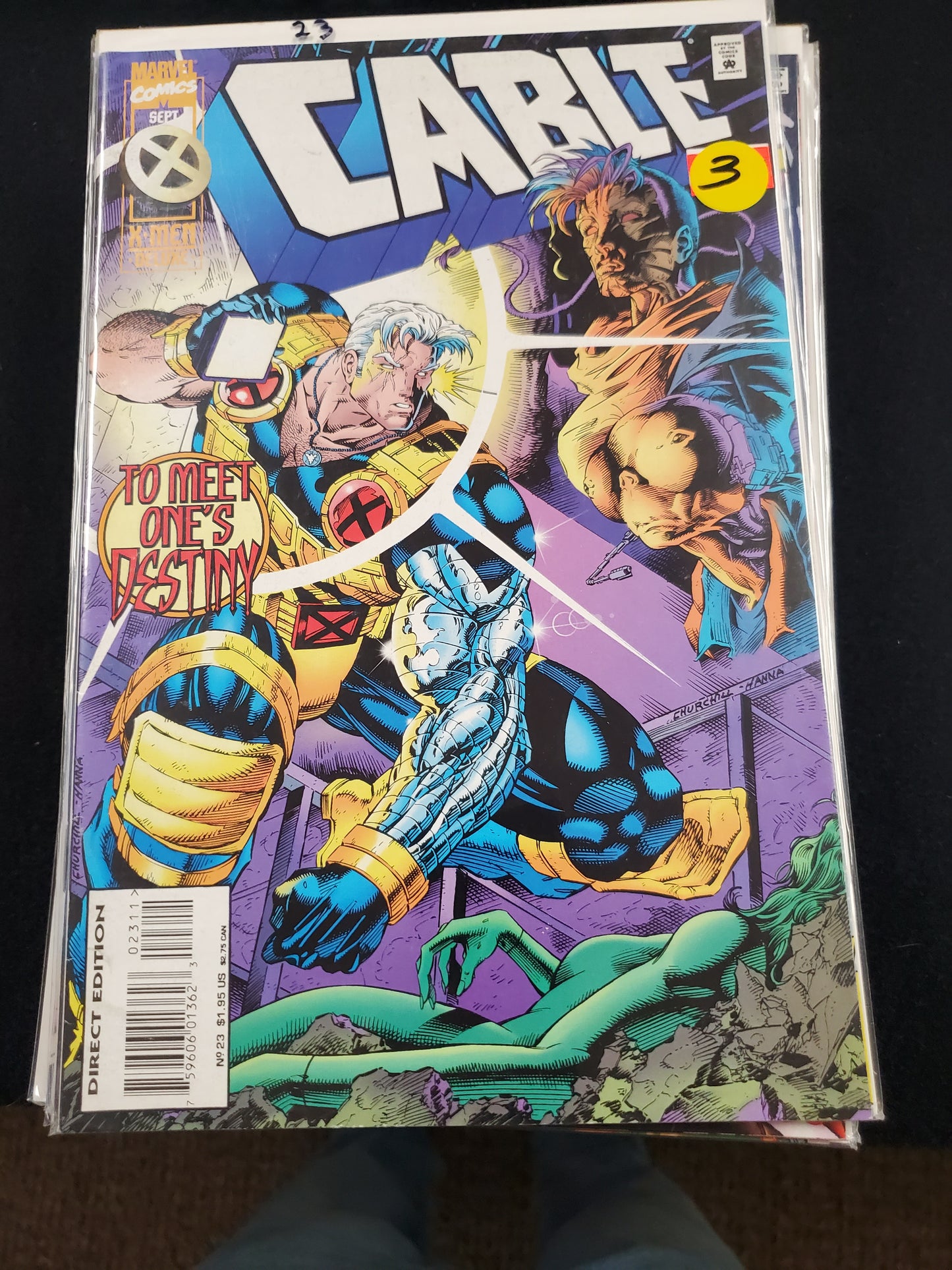 Cable – Marvel Comics – 1993–2002 – Volume 1 – #23 - Cover A - Deluxe Edition