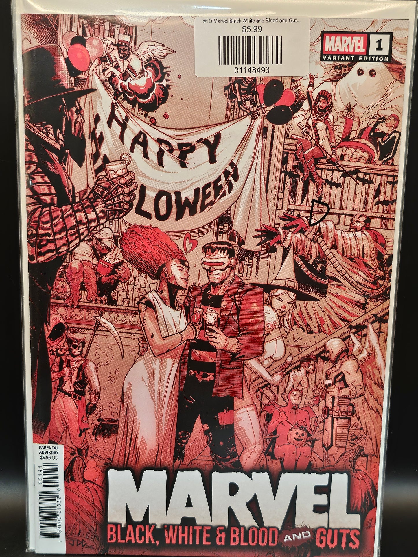 #1D Marvel Black White and Blood and Guts (2025 Marvel)