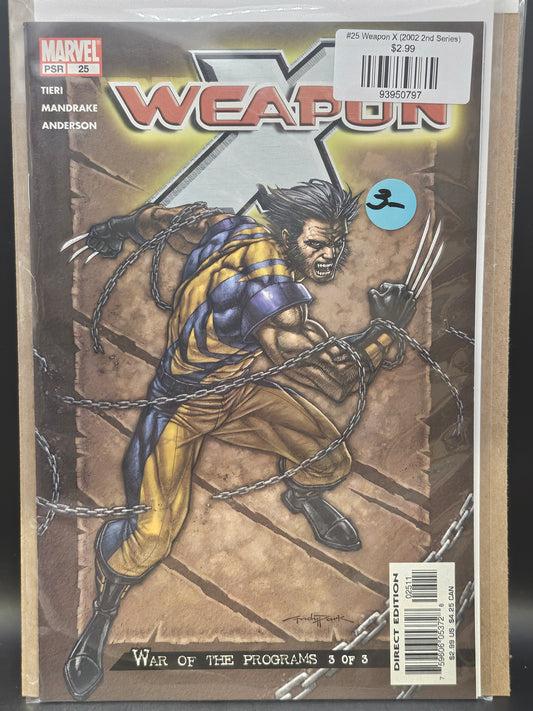 #25 Weapon X (2002 2nd Series)