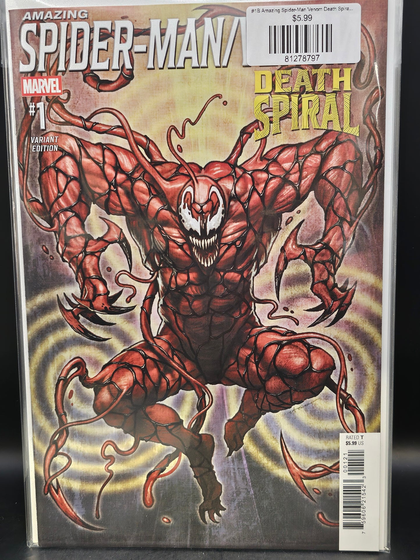 #1B Amazing Spider-Man Venom Death Spiral (2026 Marvel)