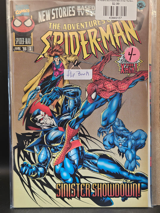 #3 Adventures of Spider-Man X-Men Flip Book (1996)