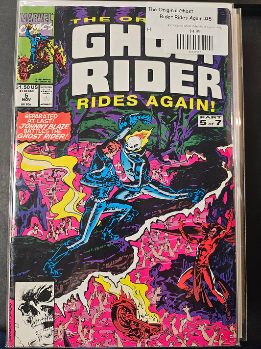 #5d Original Ghost Rider Rides Again (1991)