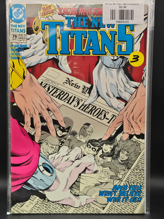#79 New Teen Titans (1984 2nd Series) New Titans