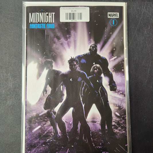 #1F (Clayton) MIDNIGHT FANTASTIC FOUR (CLAYTON CRAIN 3-PART CONNECTING VARIANT)