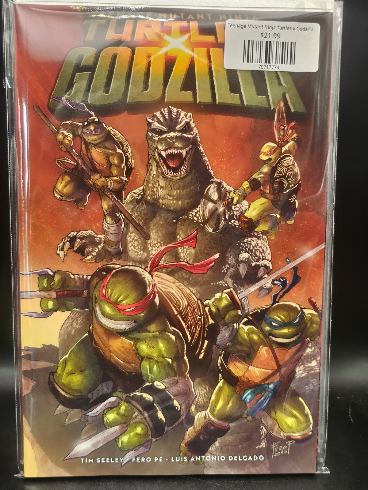 Teenage Mutant Ninja Turtles x Godzilla