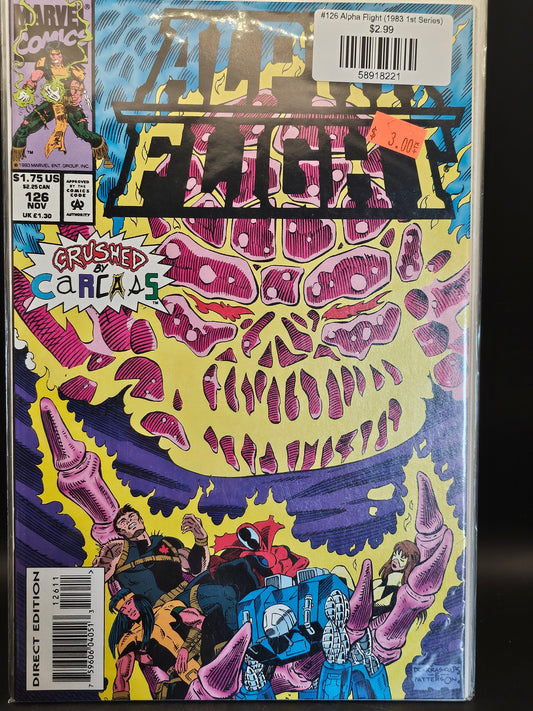 #126 Alpha Flight (1983 1st Series)