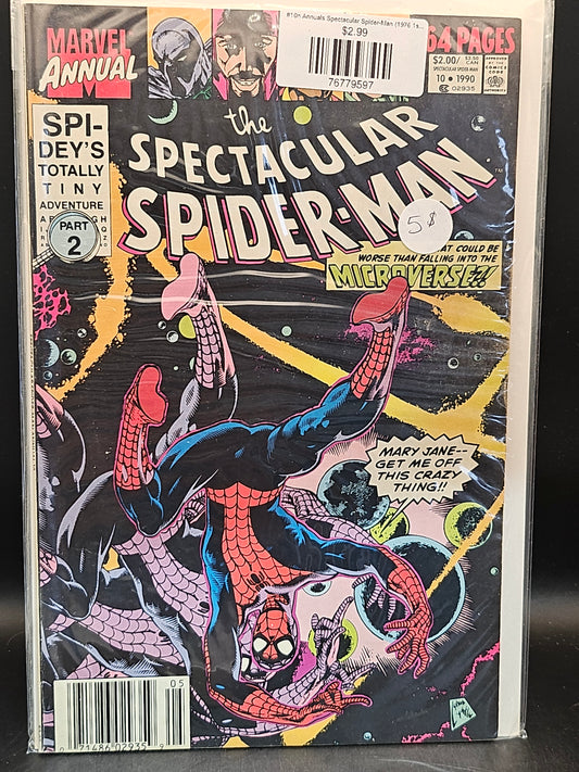 #10n Annuals Spectacular Spider-Man (1976 1st Series)