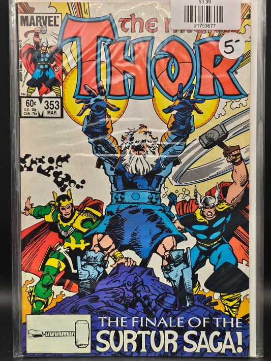 #353d Thor (1962 Marvel 1st Series Journey Into Mystery)