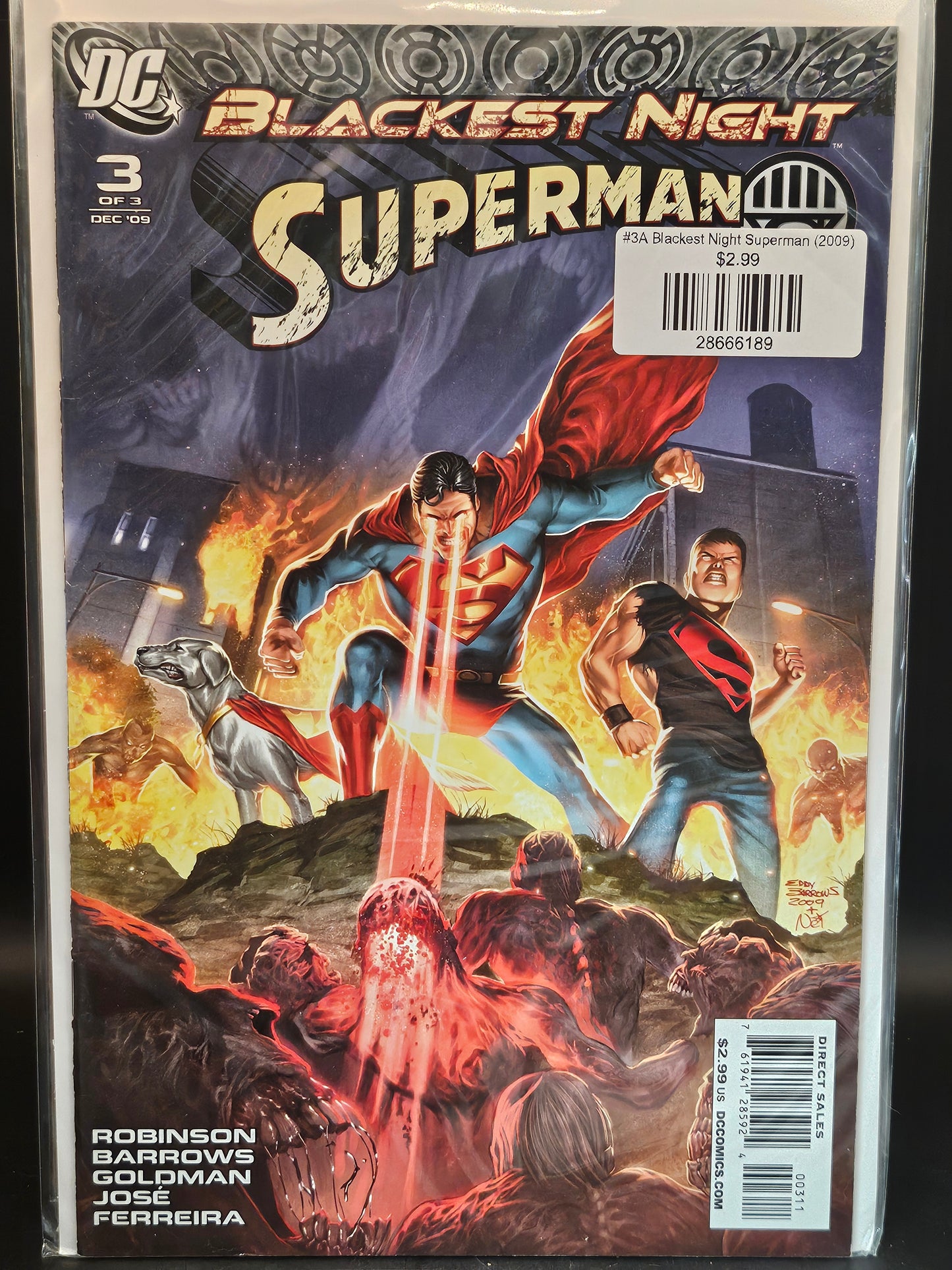 #3A Blackest Night Superman (2009)