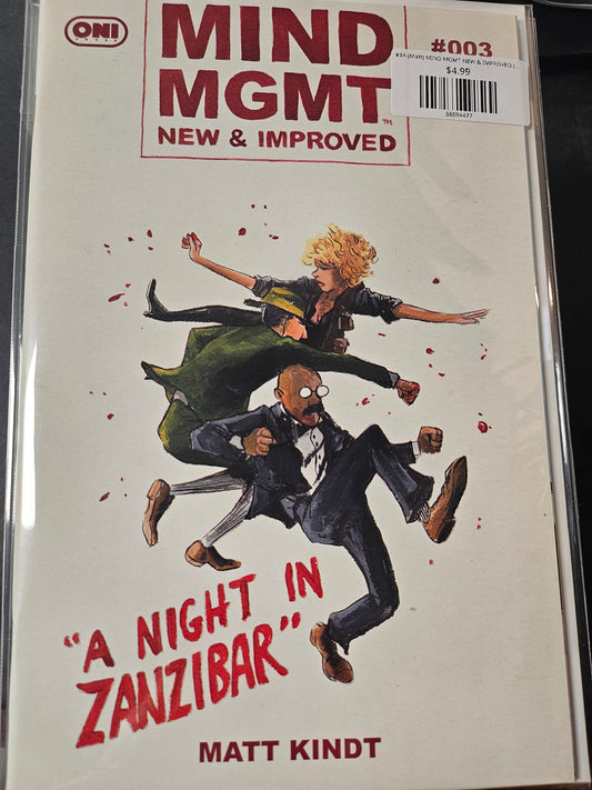 #3A (Matt) MIND MGMT NEW & IMPROVED (MATT KINDT)