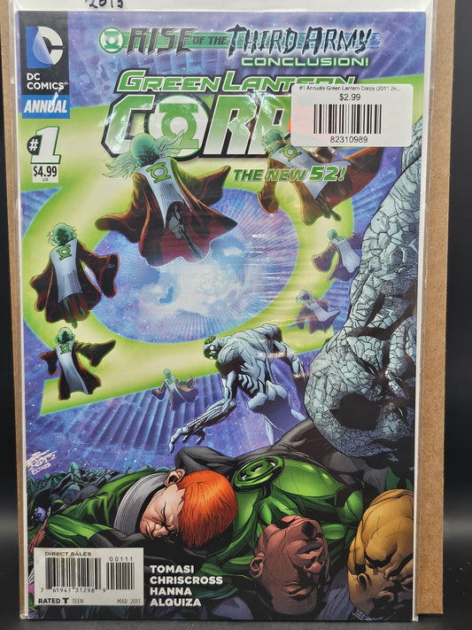 #1 Annuals Green Lantern Corps (2011 2nd Series DC)