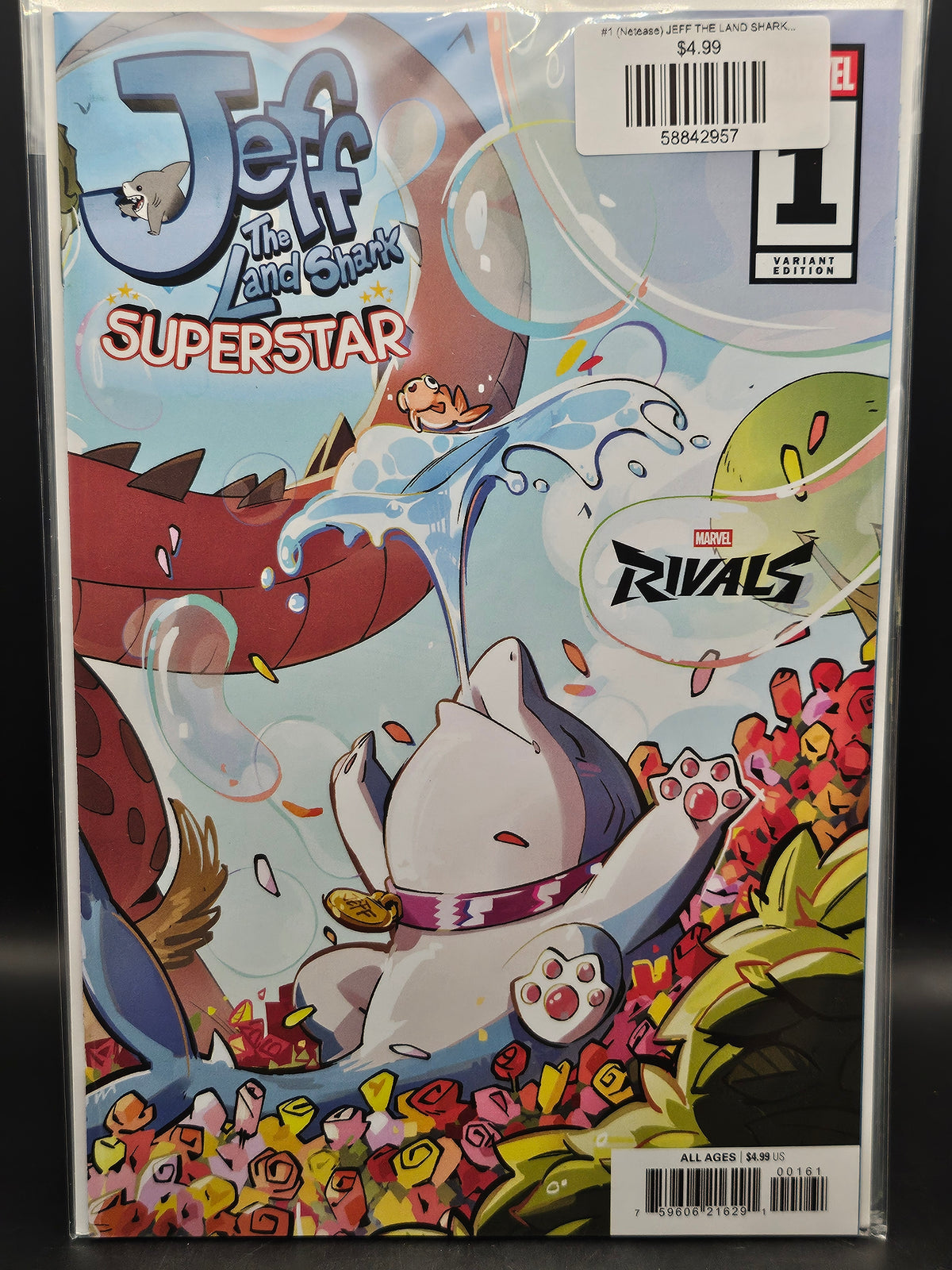 #1 (Netease) JEFF THE LAND SHARK: SUPERSTAR (NETEASE GAMES MARVEL RIVALS VARIANT)