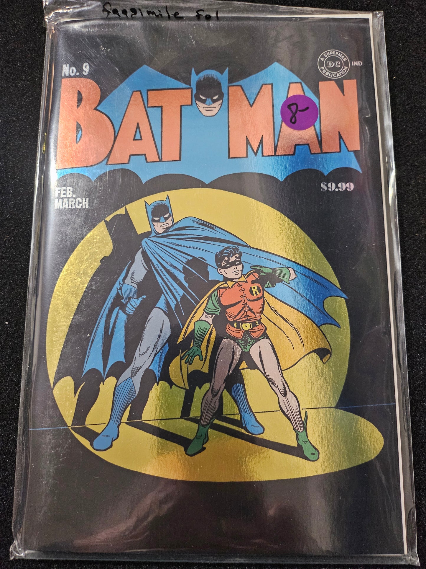 132.100 – #9 – Batman 2025 Facsimile Edition