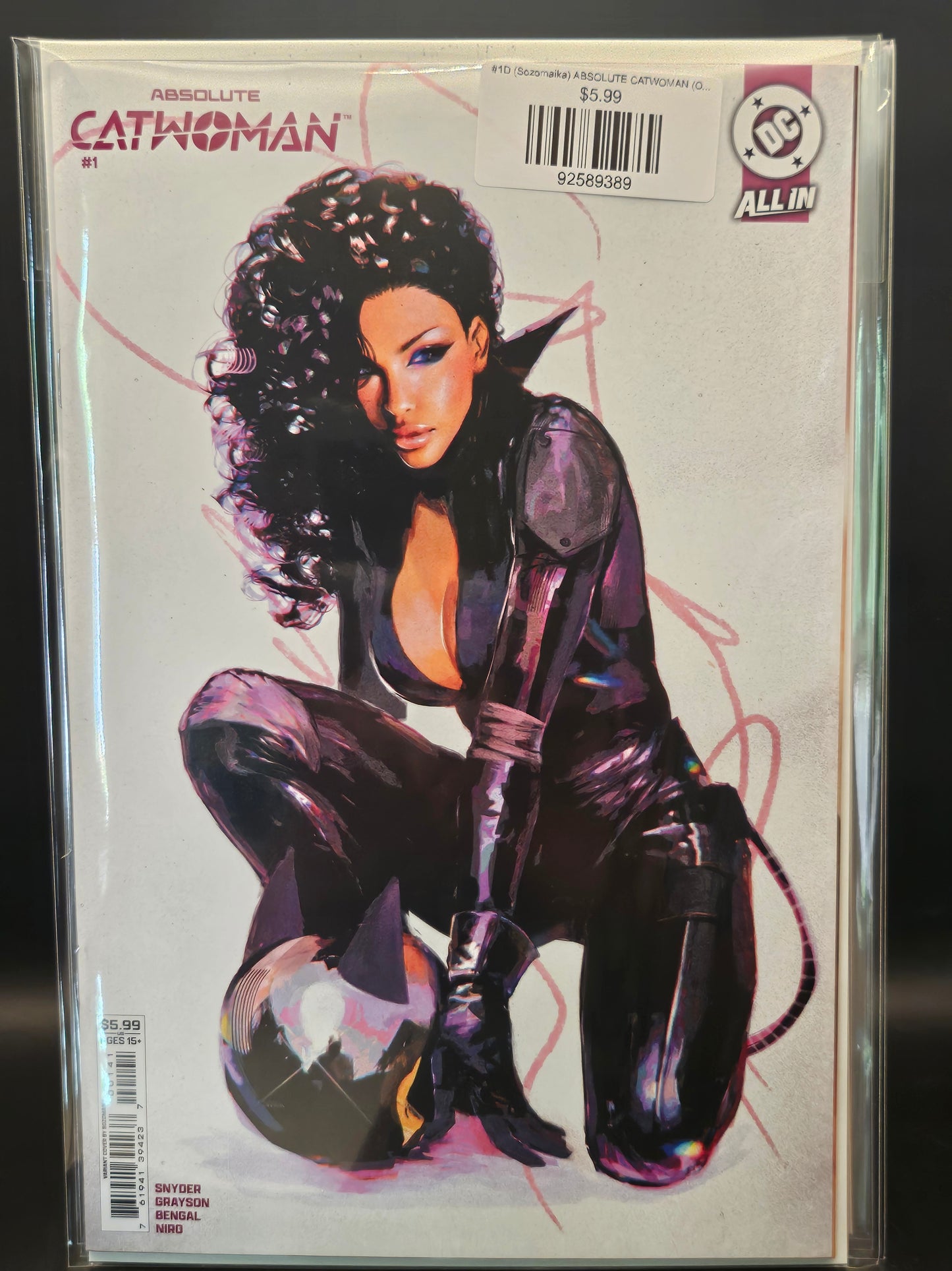 #1D (Sozomaika) ABSOLUTE CATWOMAN (OF 6 SOZOMAIKA CARD STOCK VAR)