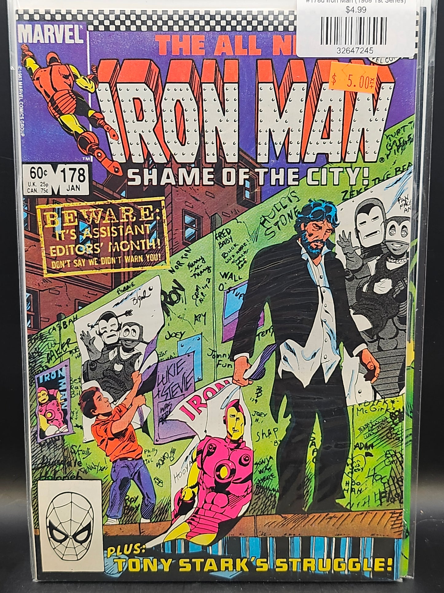 #178d Iron Man (1968 1st Series)
