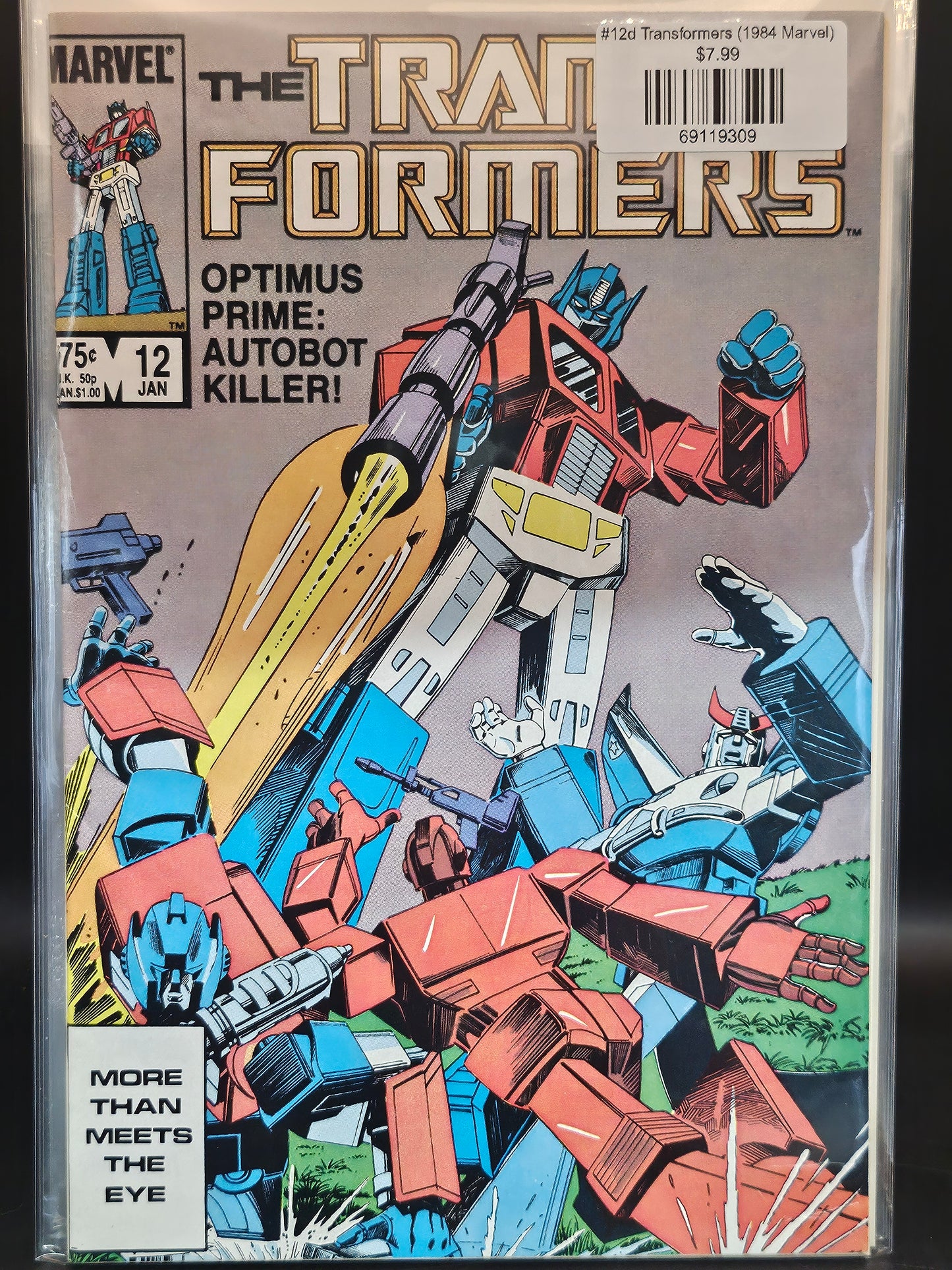 #12d Transformers (1984 Marvel)
