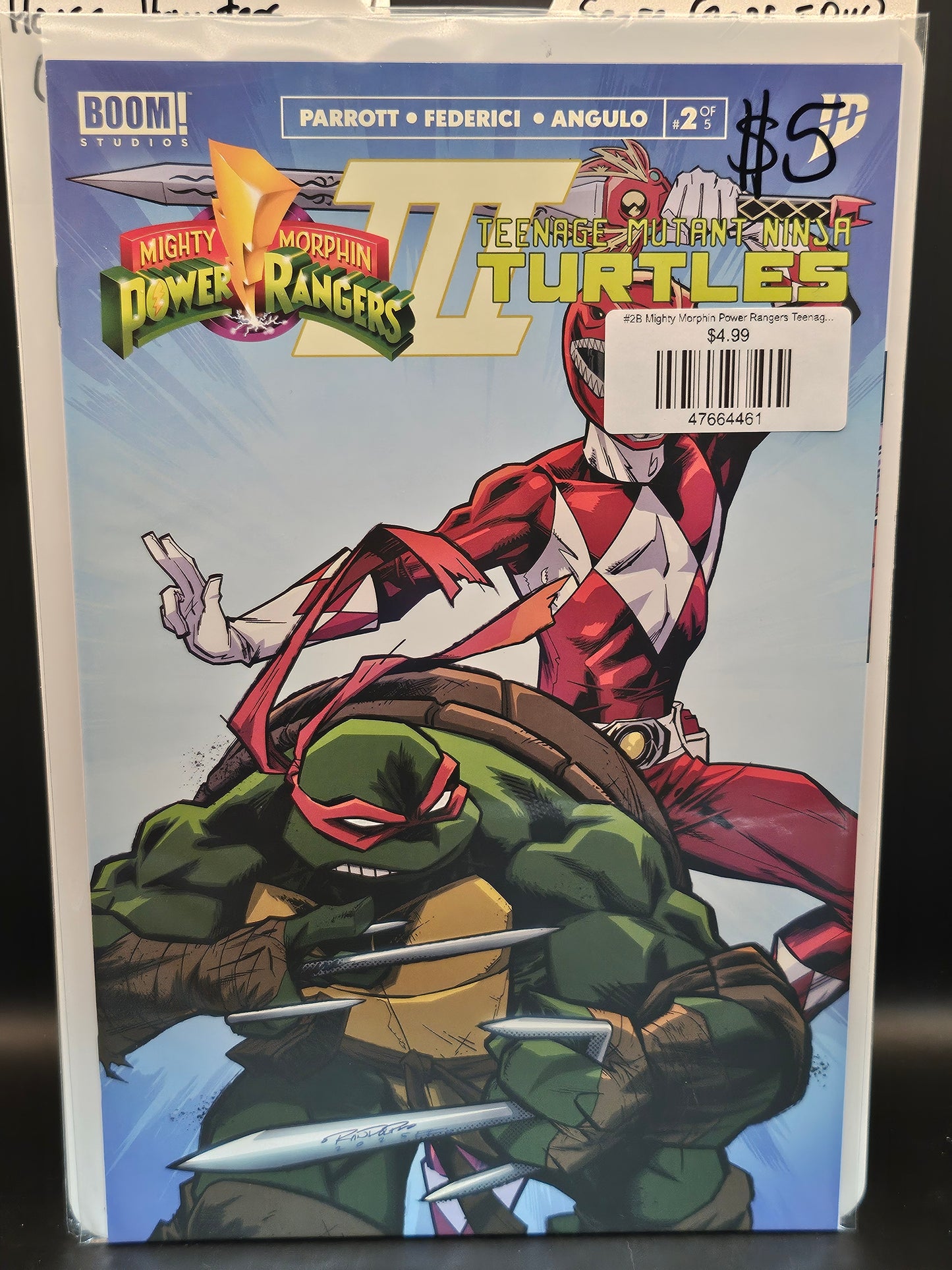 #2B Mighty Morphin Power Rangers Teenage Mutant Ninja Turtles III (2025 Boom)