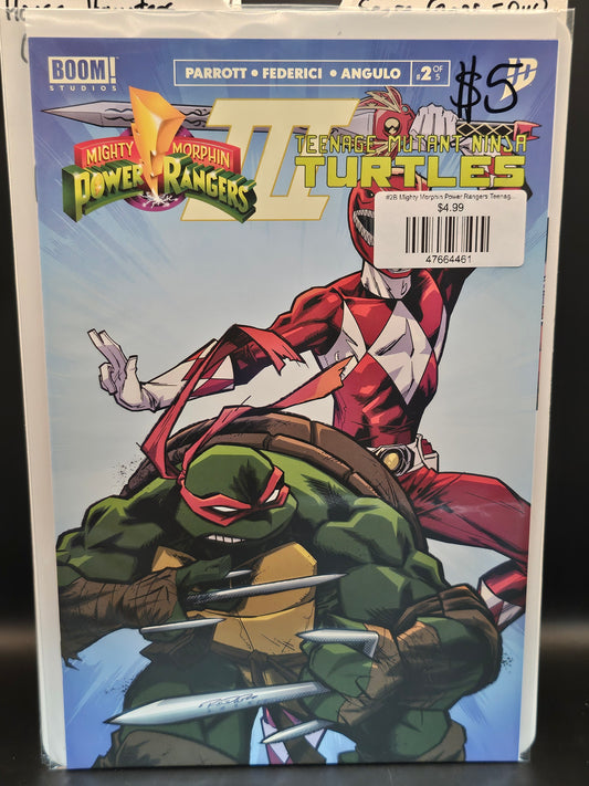 #2B Mighty Morphin Power Rangers Teenage Mutant Ninja Turtles III (2025 Boom)