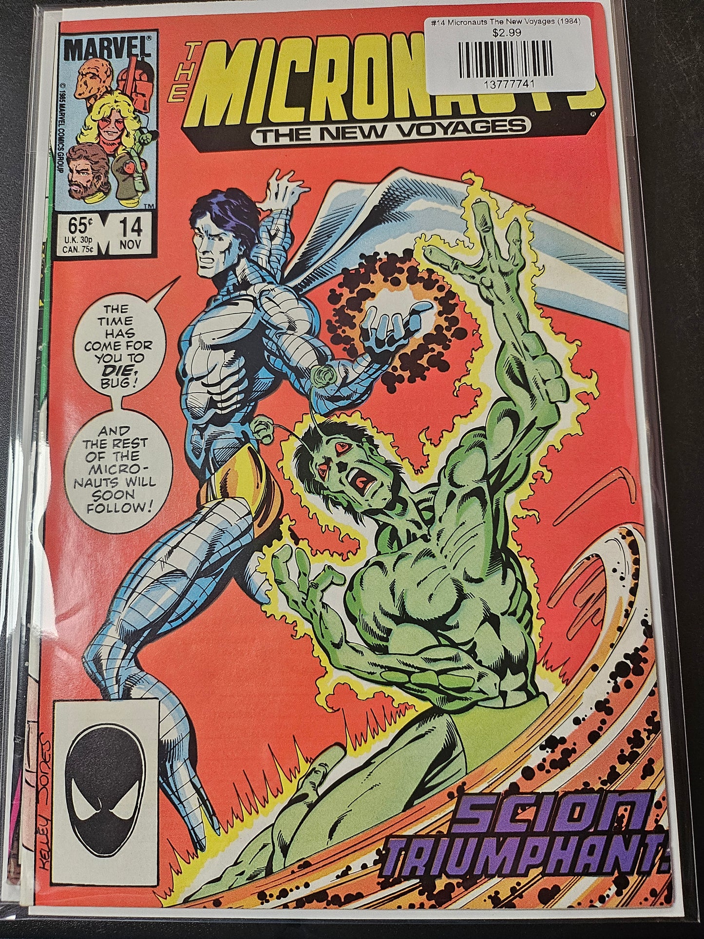 #14 Micronauts The New Voyages (1984)
