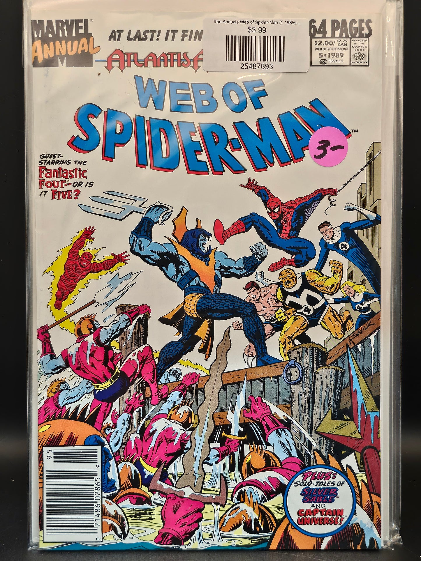 #7d Annuals Web of Spider-Man (1985 1st Series)