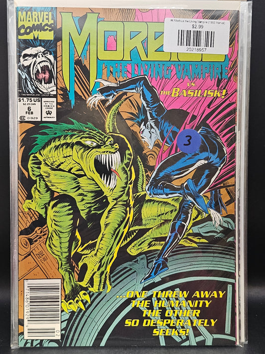 #6 Morbius the Living Vampire (1992 Marvel)